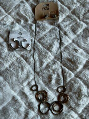 New Necklace & 2 Pairs of Earrings